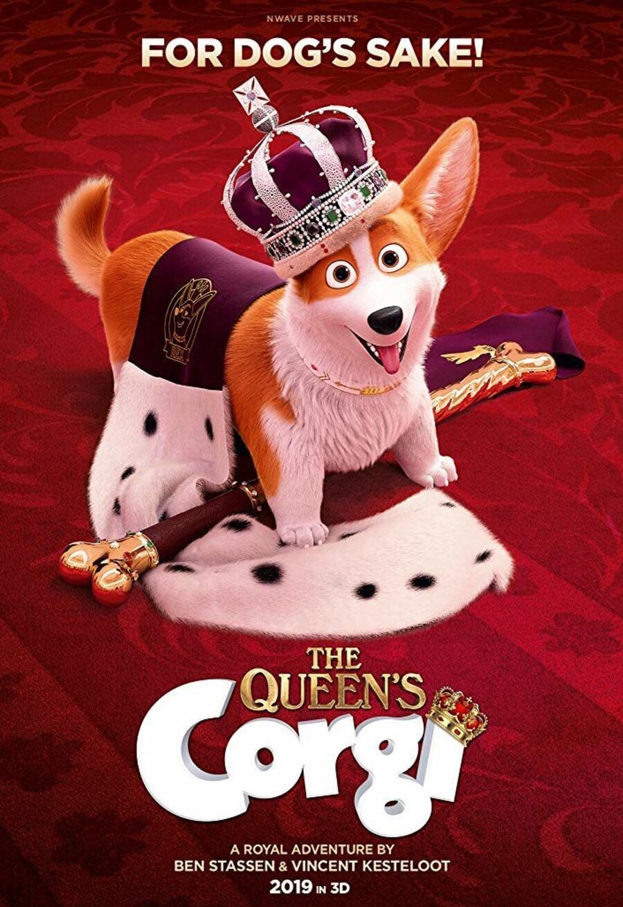 Cartel de Corgi, las mascotas de la reina - The Queen's Corgi