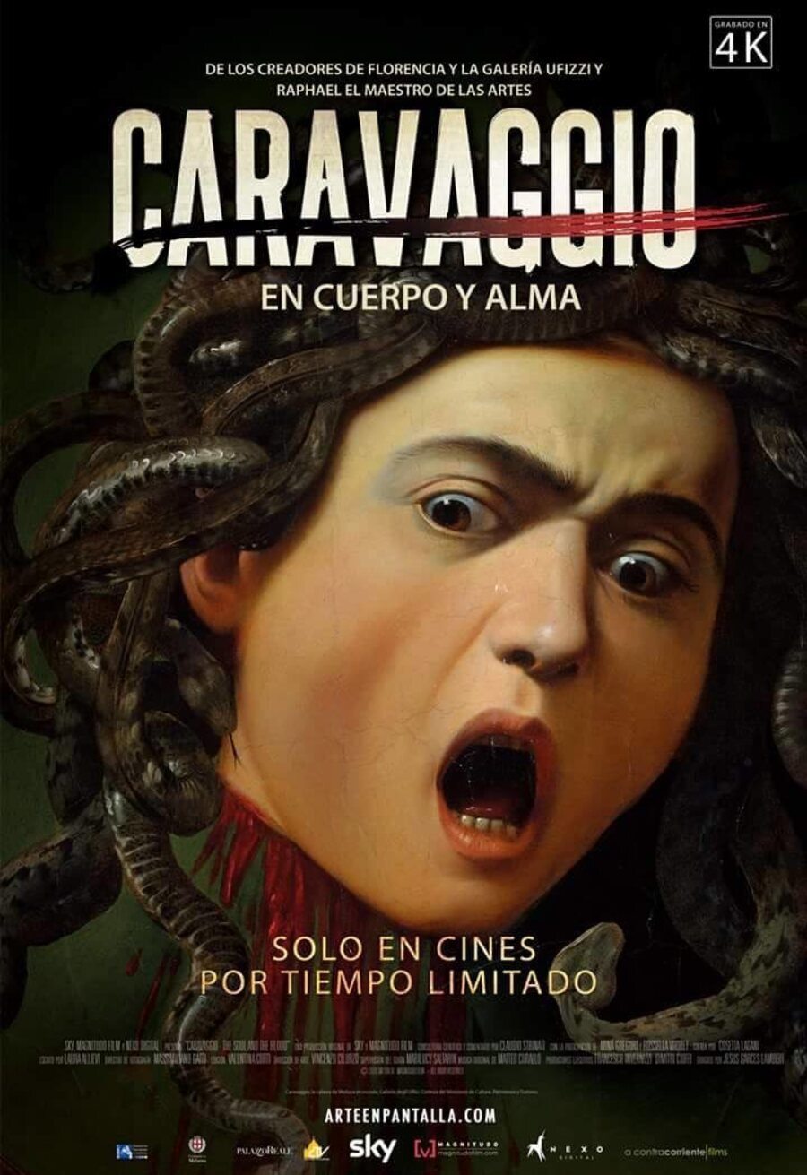 Cartel de Caravaggio: En cuerpo y alma - 