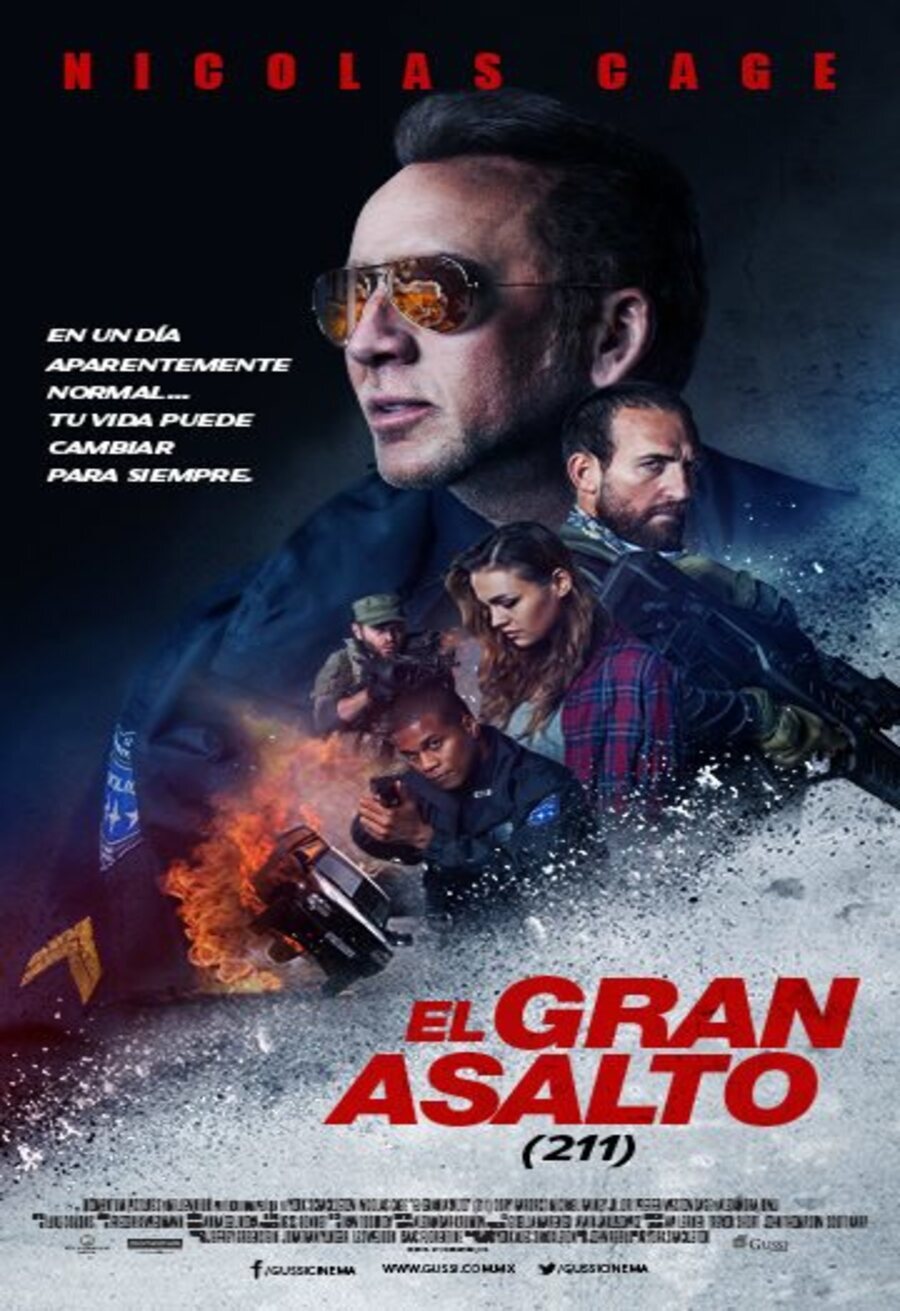 Cartel de 211 - Póster México 'El gran asalto'