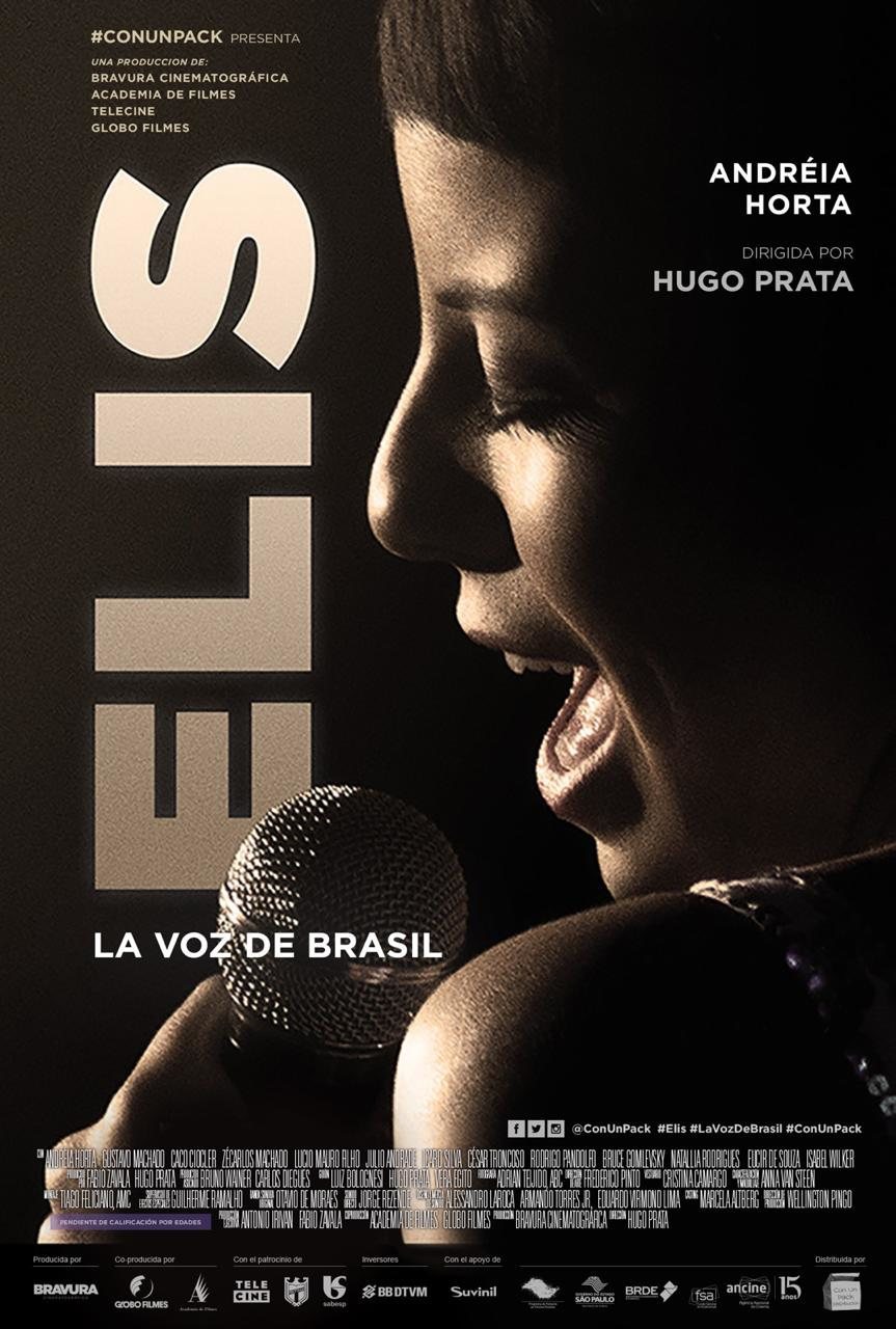 Cartel de Elis. La voz de Brasil - Teaser español 'Elis'