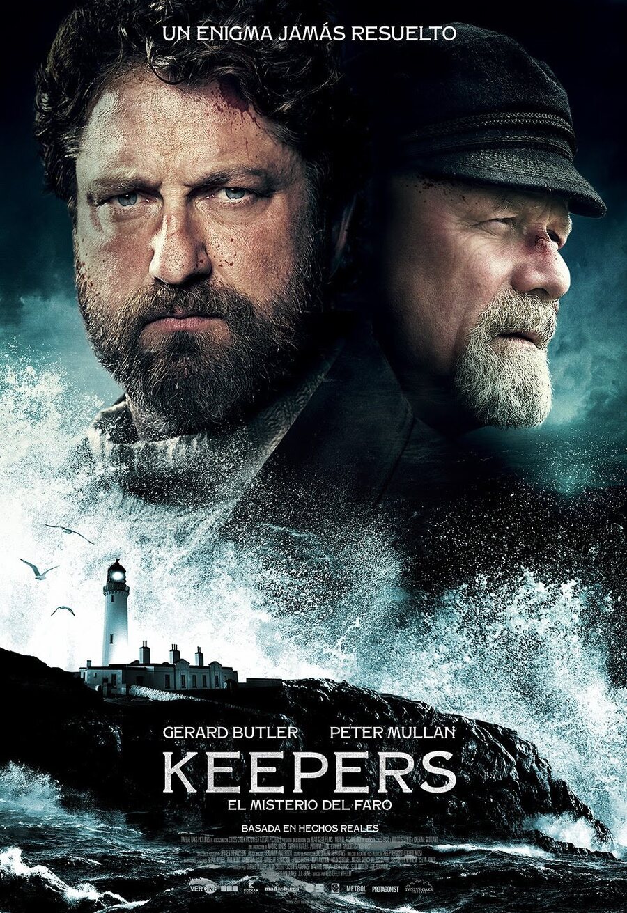 Cartel de Keepers. El misterio del faro - Poster 'Keepers. El misterio del faro'.