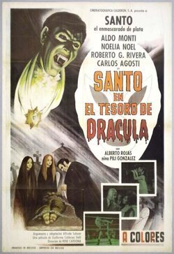 'Santo en El tesoro de Drácula'