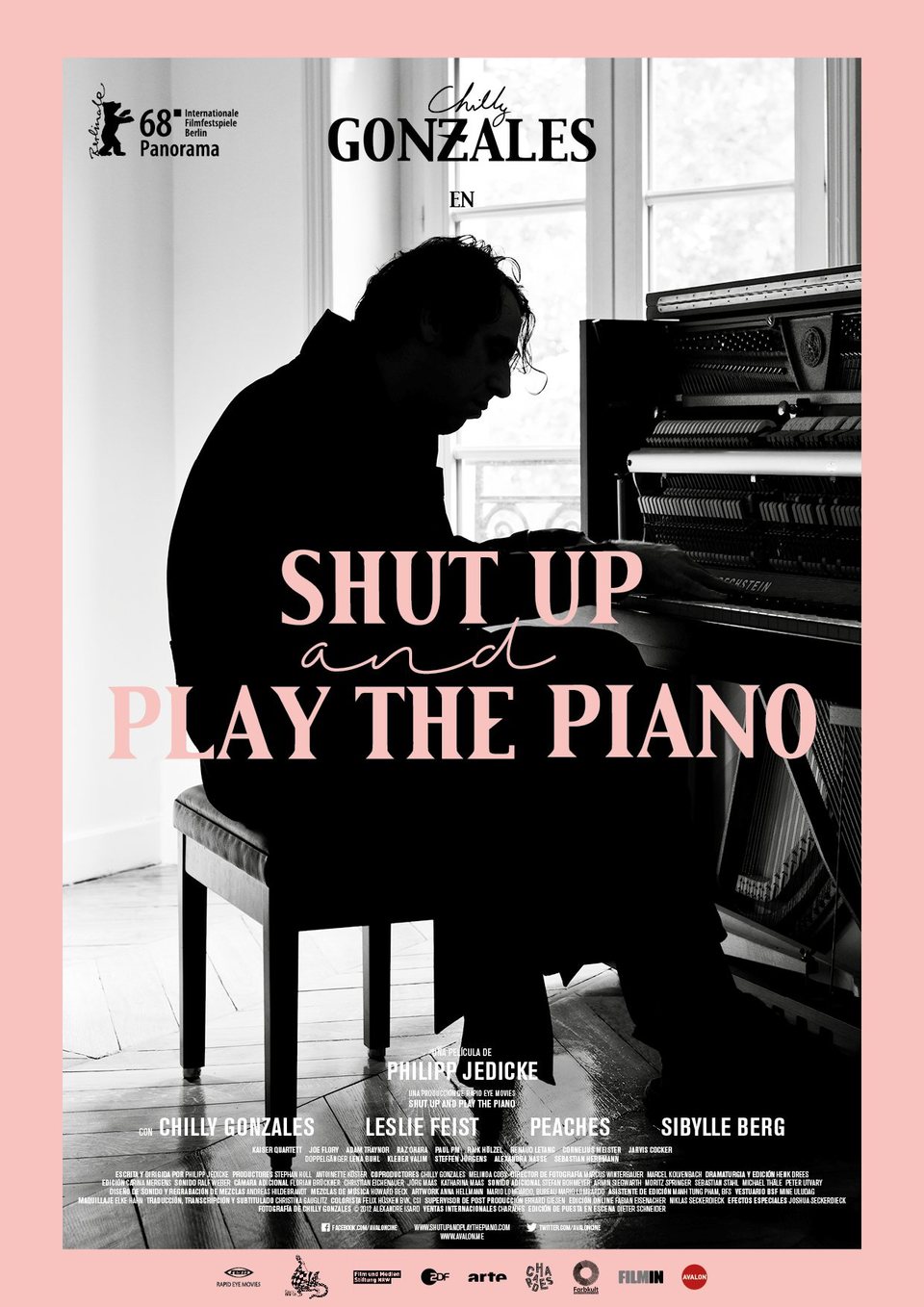 Cartel de Shut Up and Play the Piano - Póster España