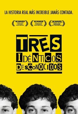 Cartel de Tres idénticos desconocidos