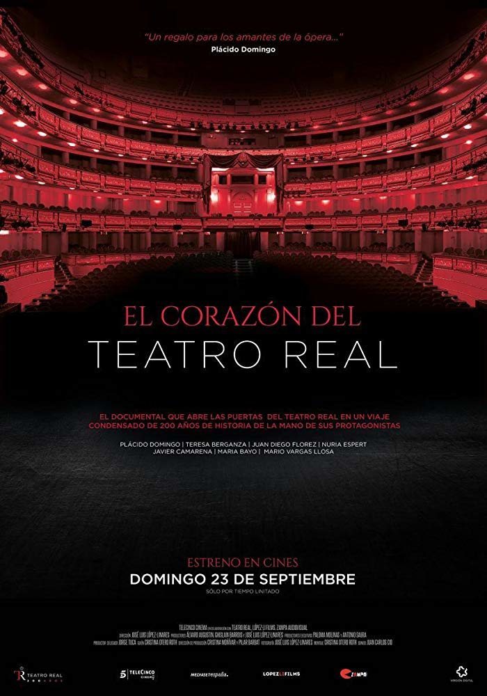 Cartel de El corazón del Teatro Real - 