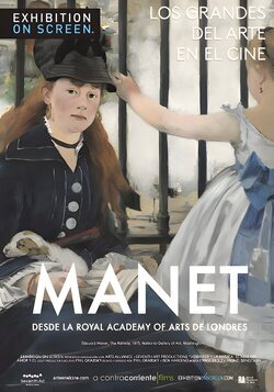 Cartel de Manet desde la Royal Academy of Arts