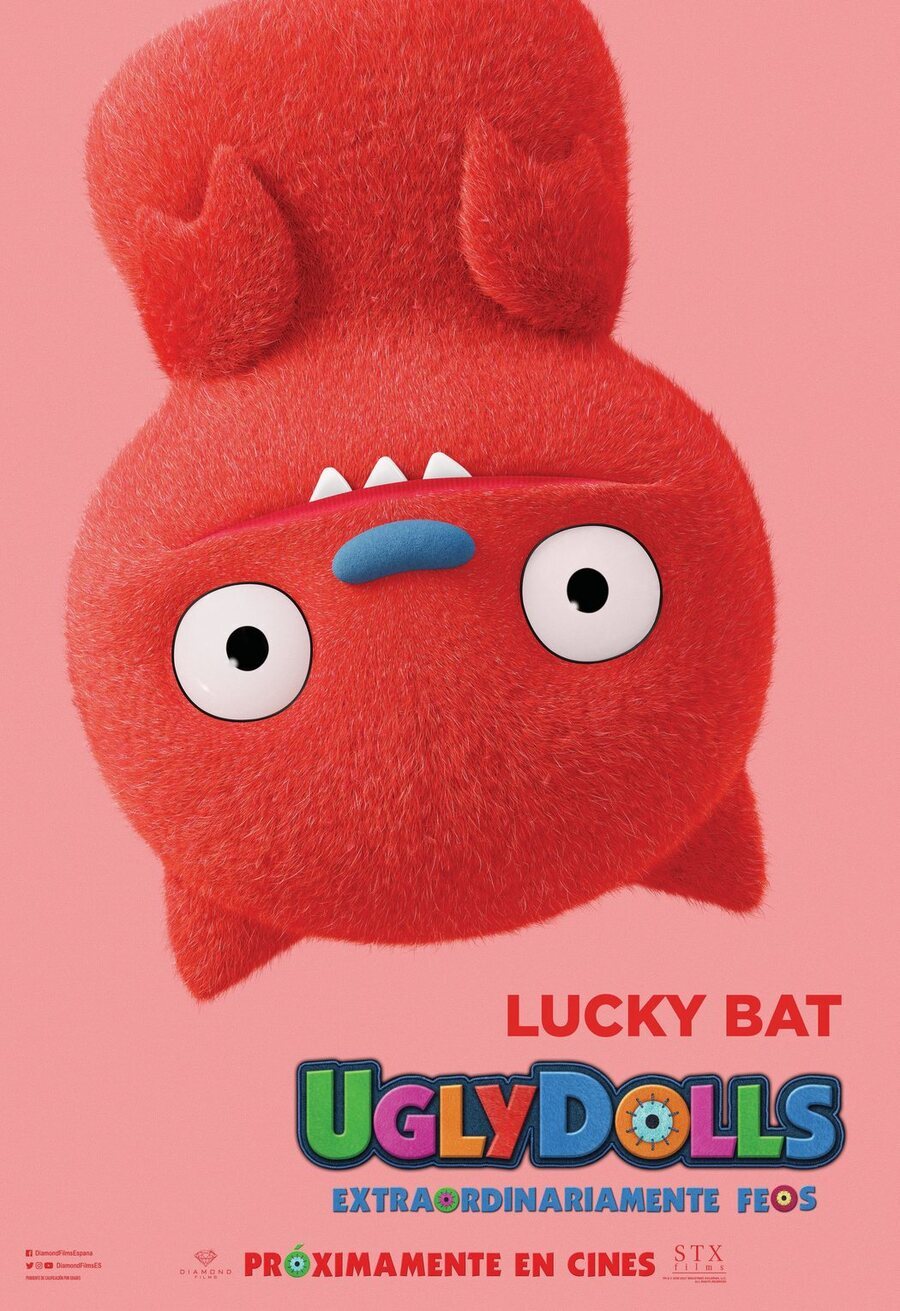 Cartel de UglyDolls: Extraordinariamente feos - PÓSTER LUCKY BAT