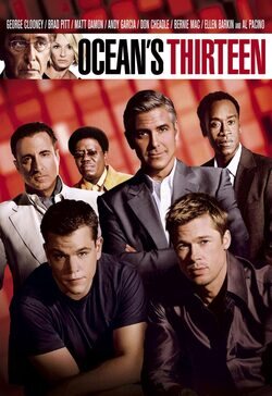 Cartel de Ocean's Thirteen