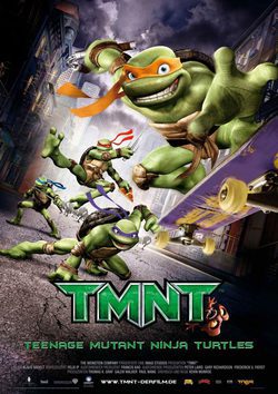 Cartel de TMNT (Tortugas ninja jóvenes mutantes)
