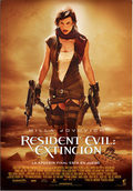 Cartel de Resident Evil: Extinción