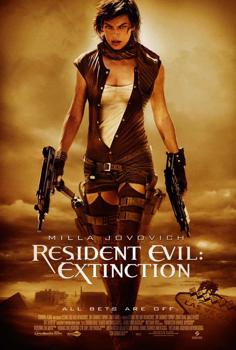 Cartel de Resident Evil: Extinción - Estados Unidos