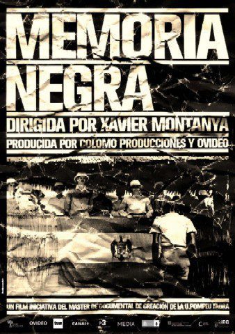 Cartel de Memoria negra - España