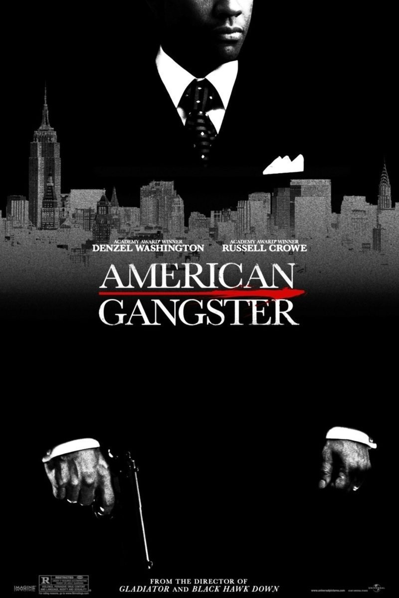 Cartel de American Gangster - EEUU