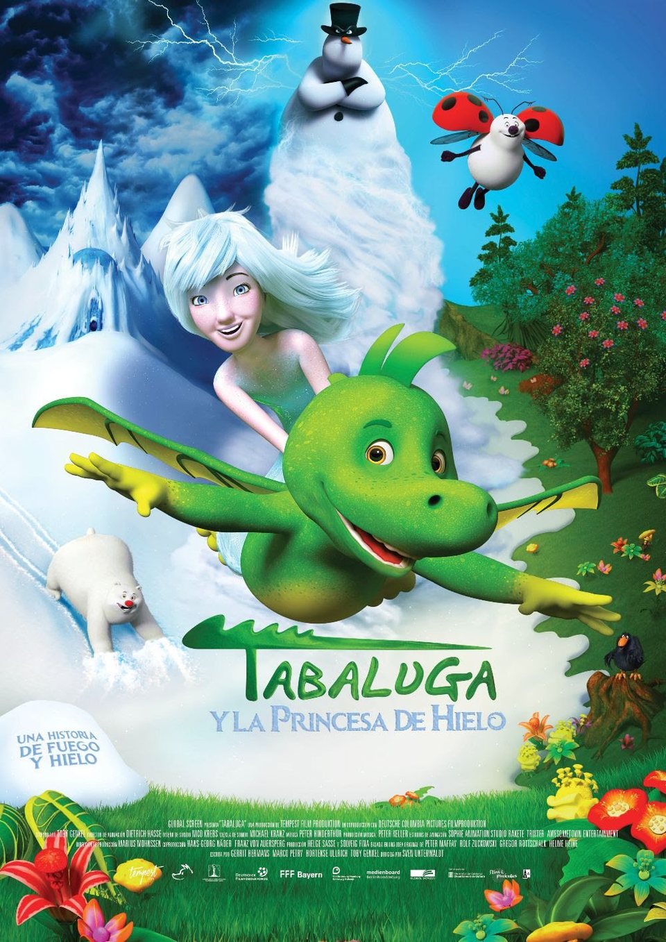 Cartel de Tabaluga y la princesa de hielo - Poster 'Tabaluga' en español