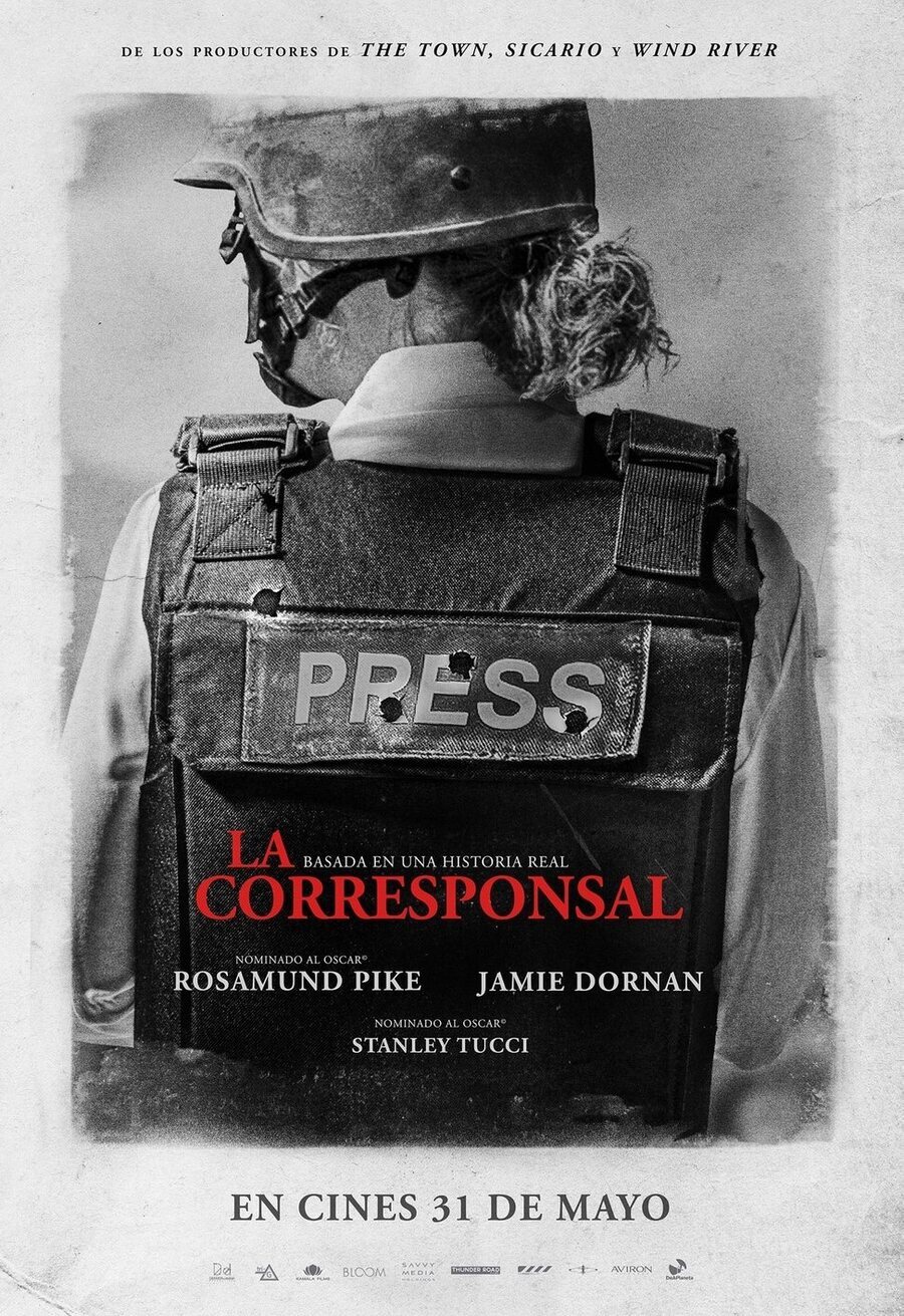 Cartel de La corresponsal - La corresponsal