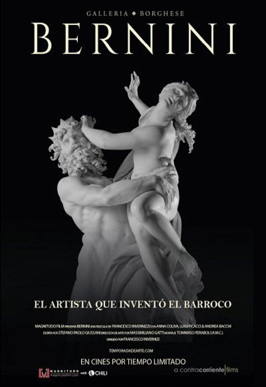 Cartel de Bernini en la galería de Borghese - Bernini en la Galería Borghese