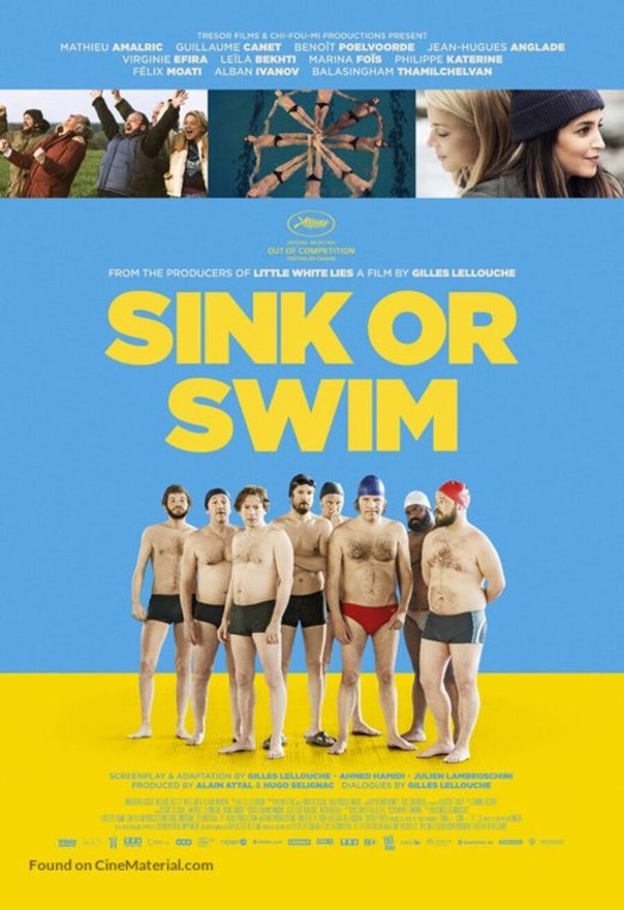 Cartel de El gran baño - UK