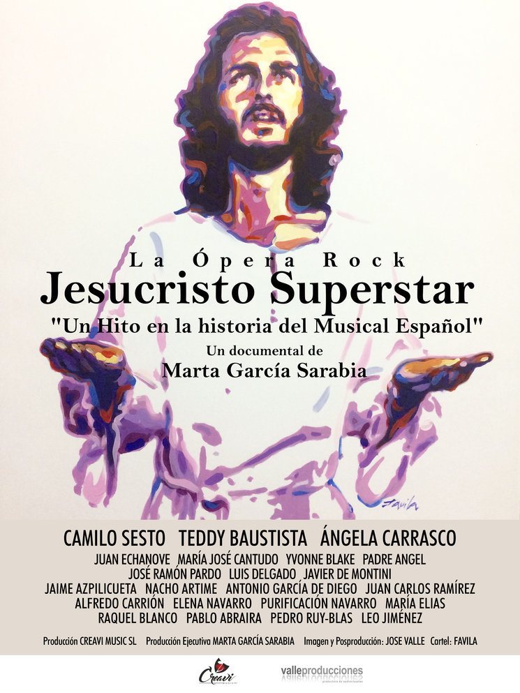 Cartel de Jesucristo Superstar. Un hito en la historia del musical español - Póster oficial