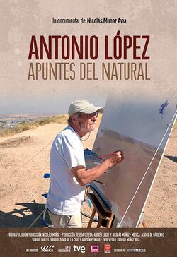 Póster 'Antonio López. Apuntes del natural'