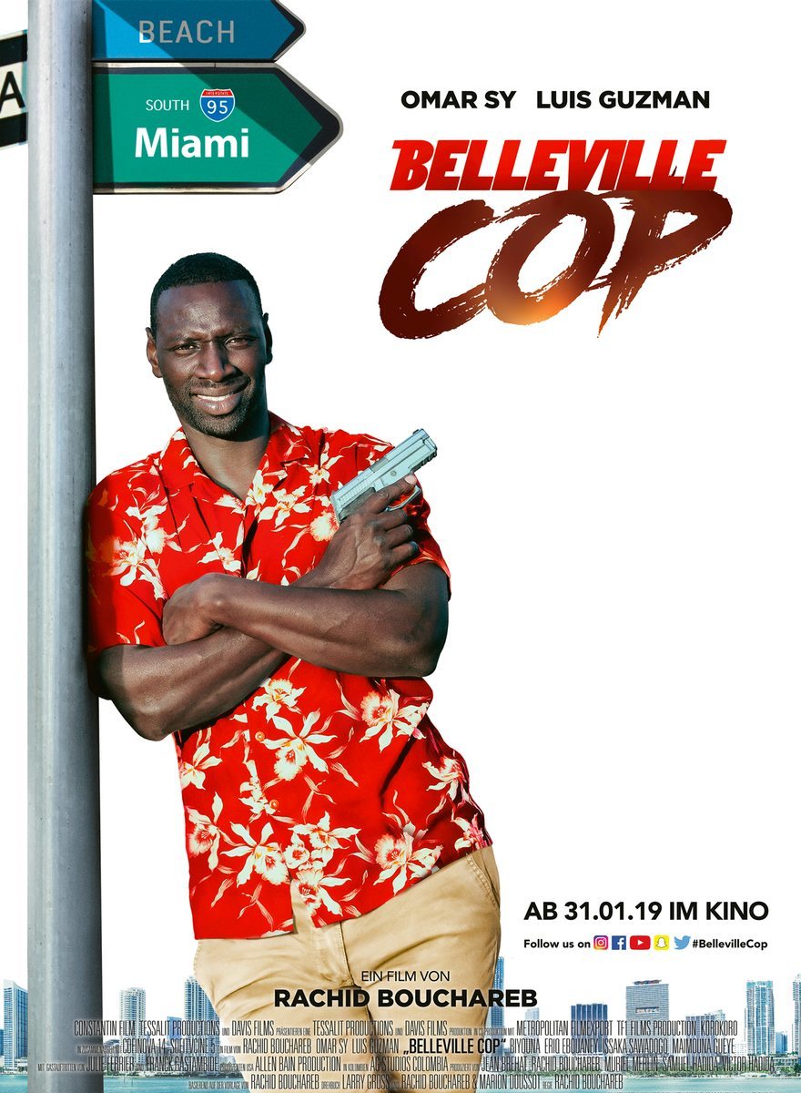 Cartel de Infiltrado en Miami - Belleville Cop