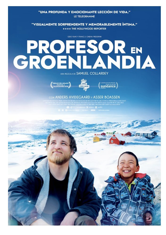 Cartel de Profesor en Groenlandia - Póster español
