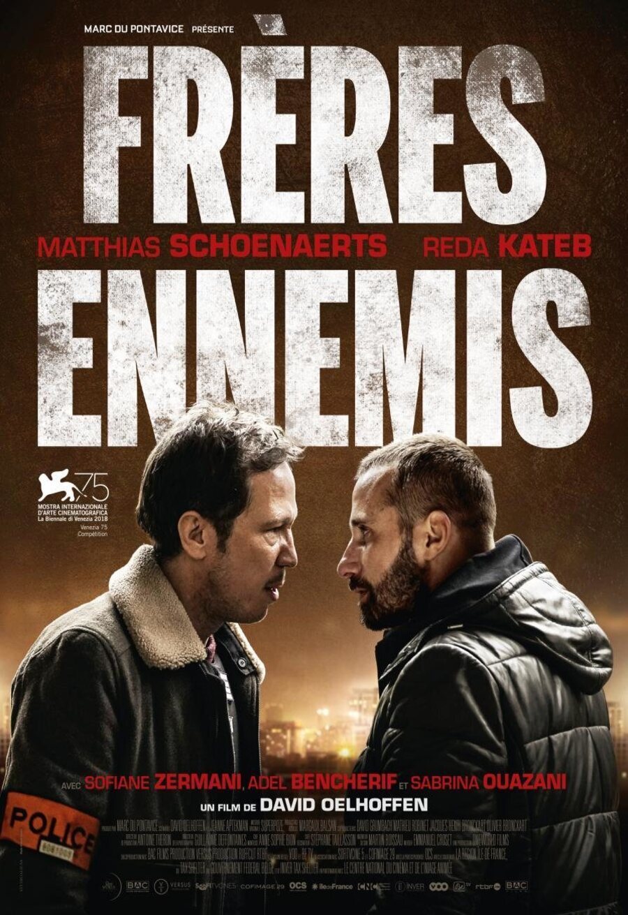 Cartel de Enemigos íntimos - Póster 'Frères Ennemis'