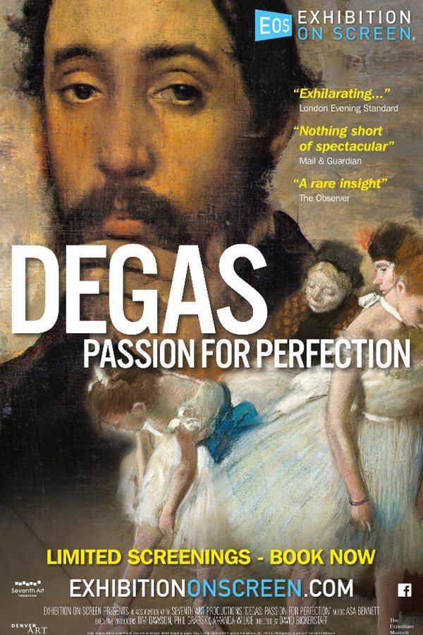 Cartel de Degas, pasión por la perfección - Cartel