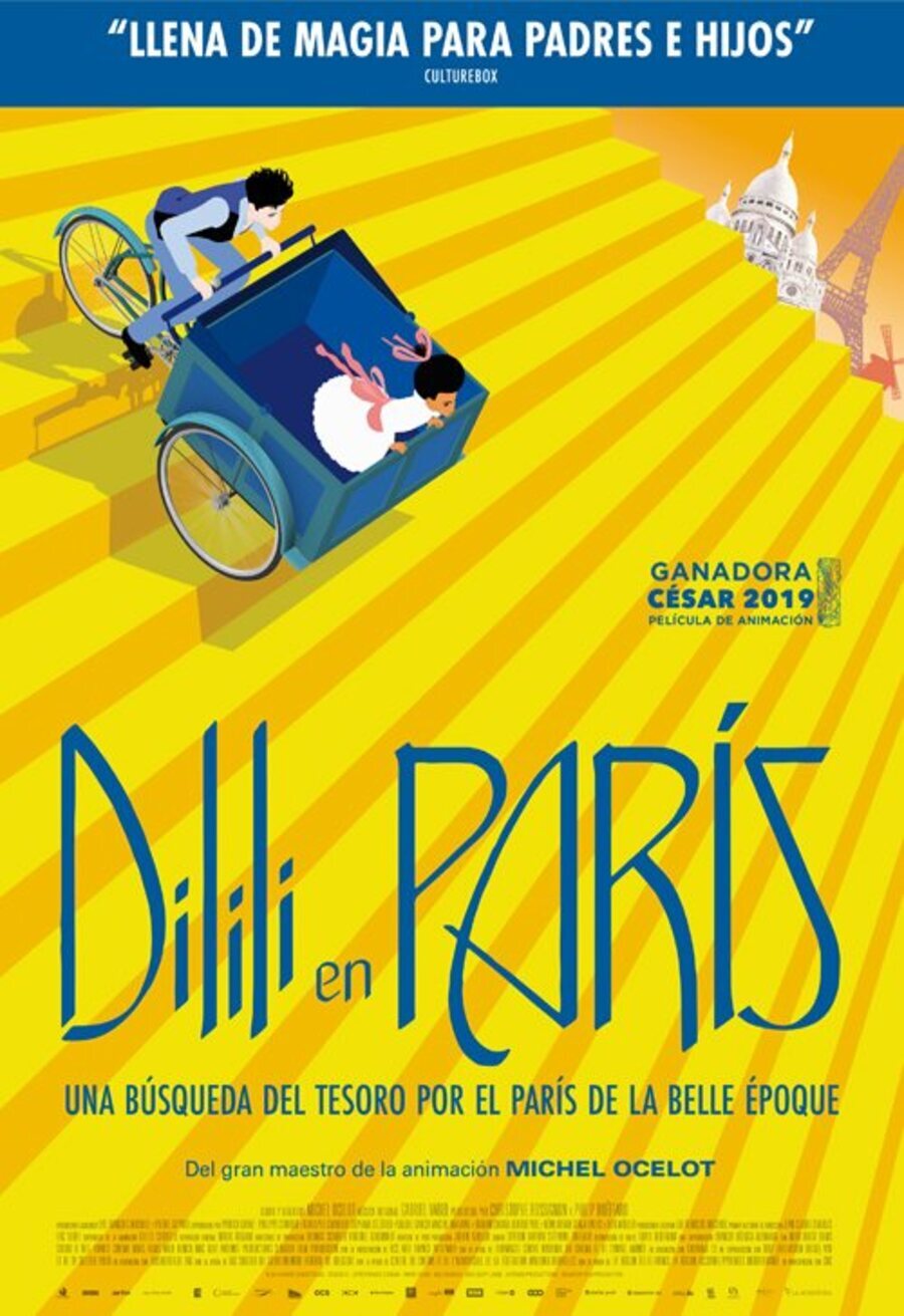 Cartel de Dilili en París - España
