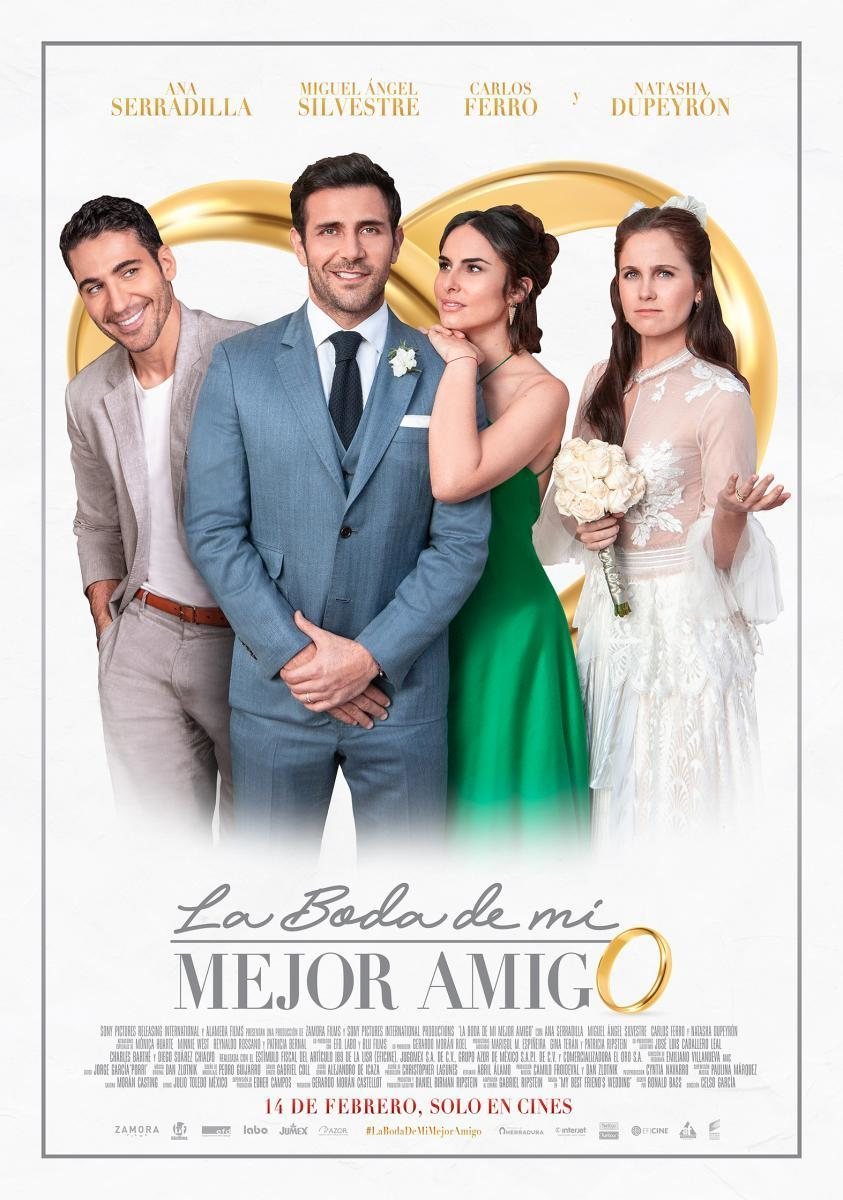 Cartel de La boda de mi mejor amigo - México #2