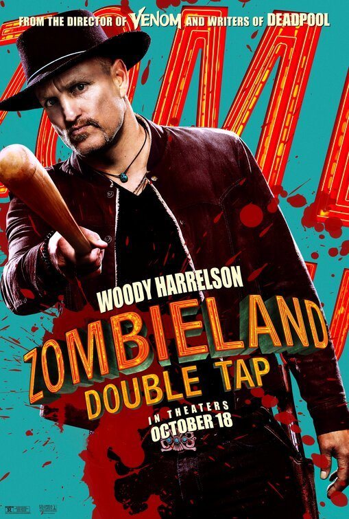 Cartel Woody Harrelson de 'Zombieland: Mata y Remata'