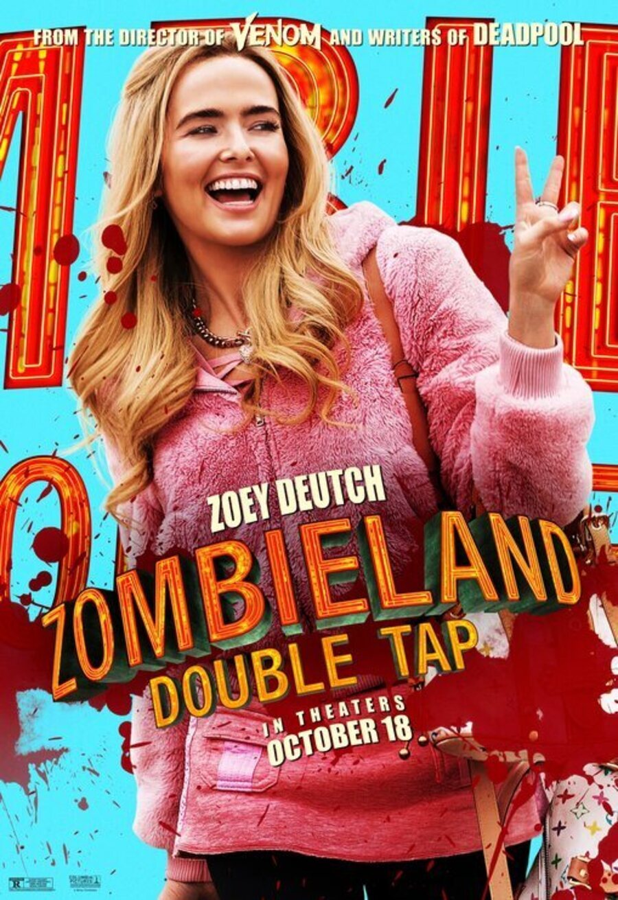 Cartel de Zombieland: Mata y Remata - Zoey Dutch