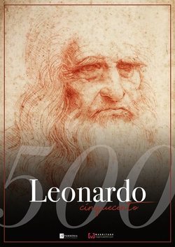 Cartel de Leonardo, quinto centenario