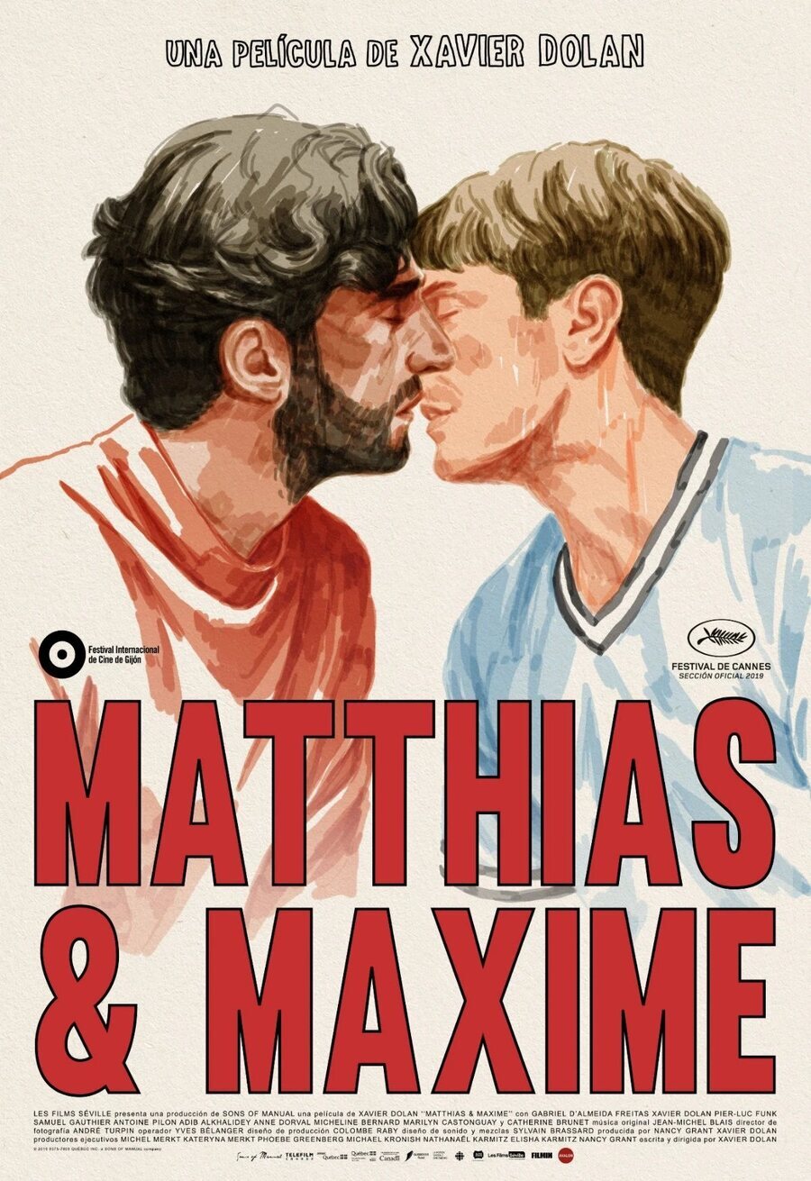 Cartel de Matthias y Maxime - Póster español