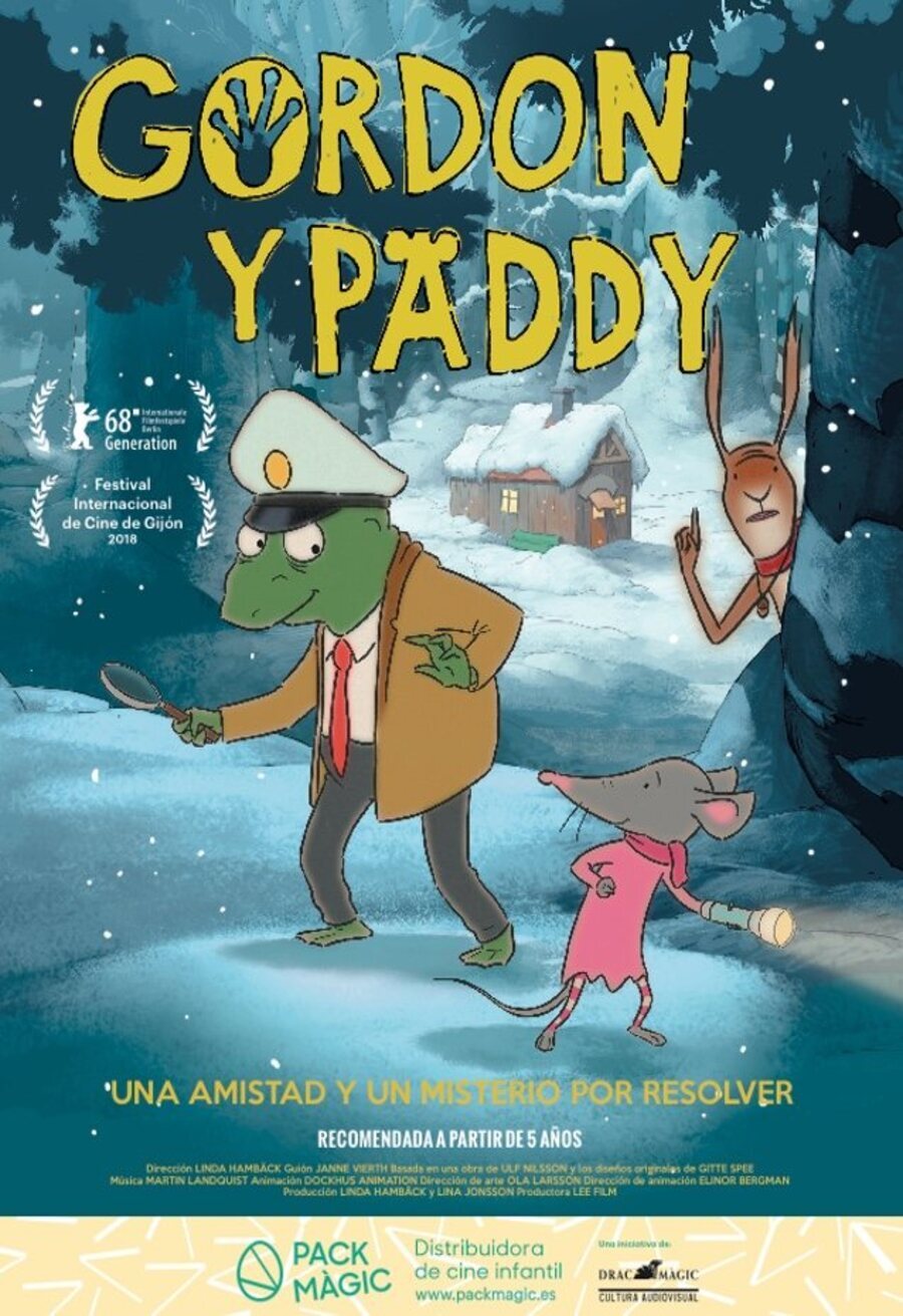 Cartel de Gordon y Paddy - Gordon y Paddy