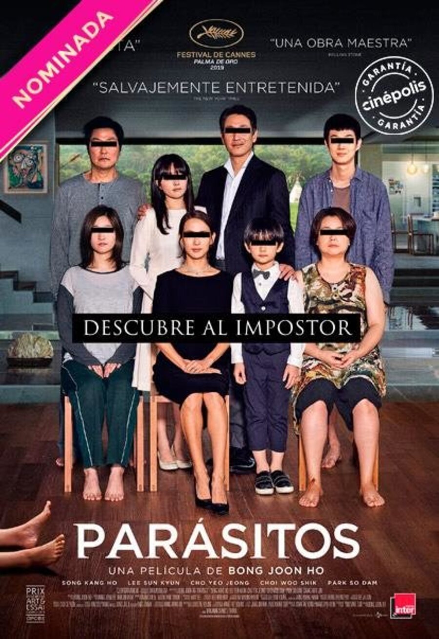 Cartel México de 'Parásitos'