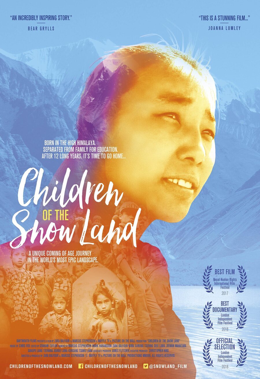 Cartel de Children Of The Snow Land - Reino Unido