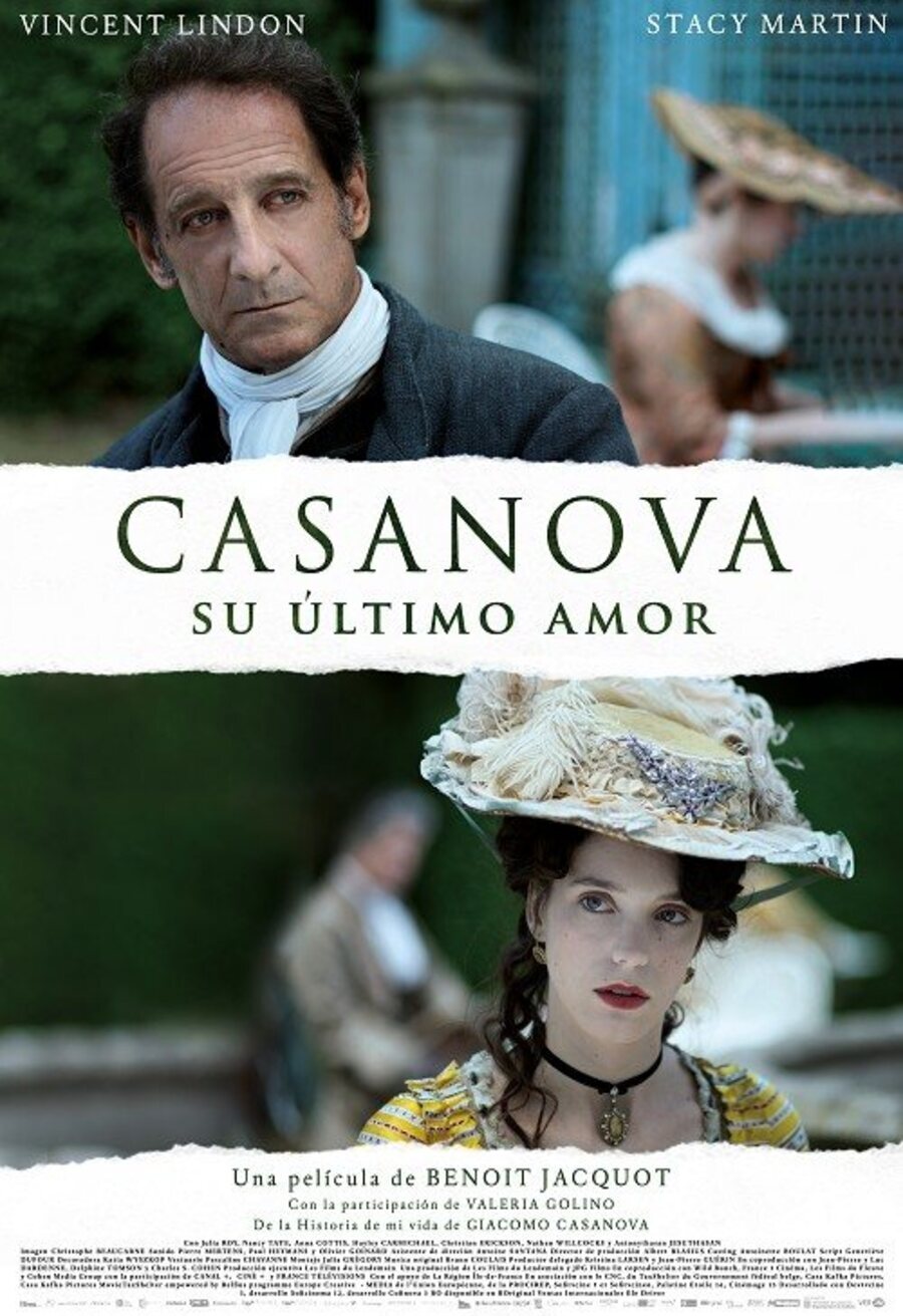 Cartel de Casanova, su último amor - Cartel español