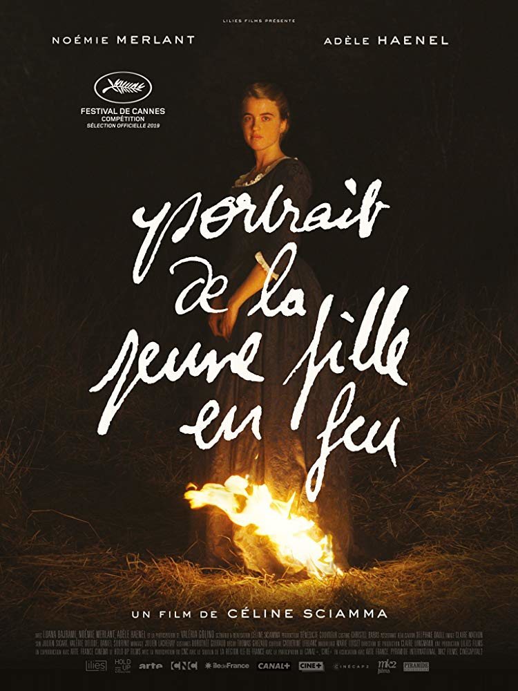 Cartel de Retrato de una mujer en llamas - Cartel Francia
