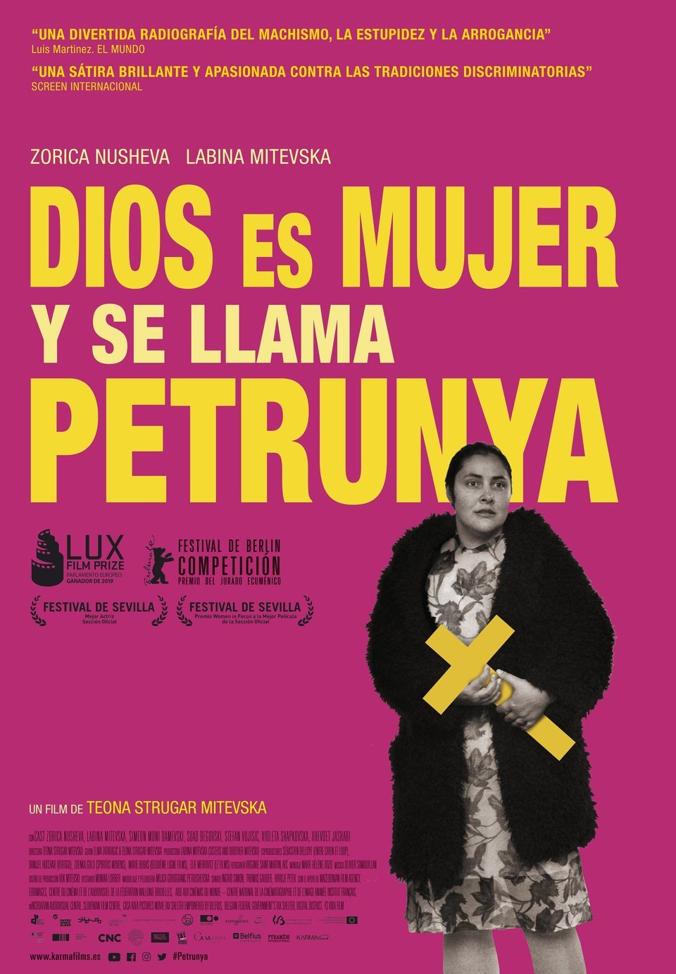 Cartel de Dios es mujer y se llama Petrunya - España