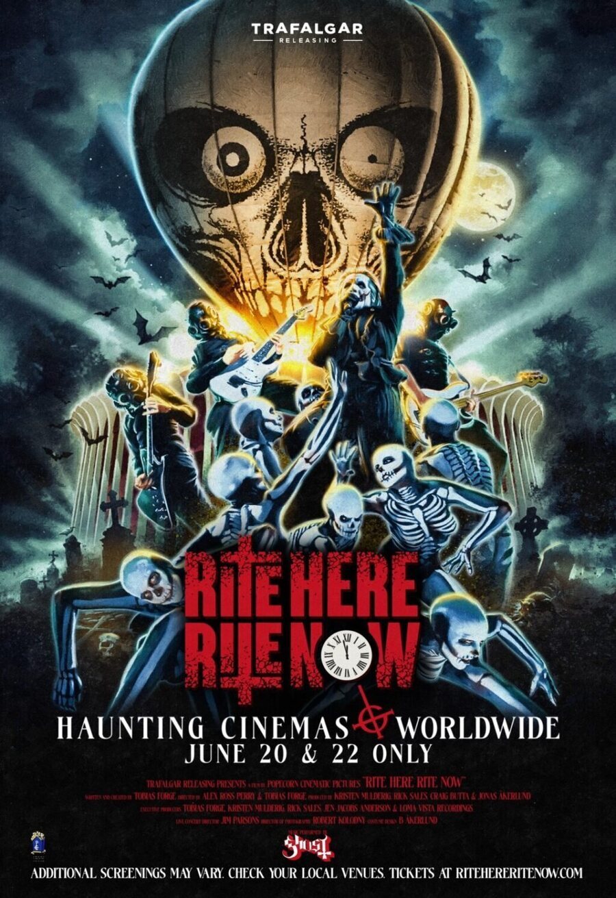 Cartel de GHOST: Rite Here Rite Now - Interncional