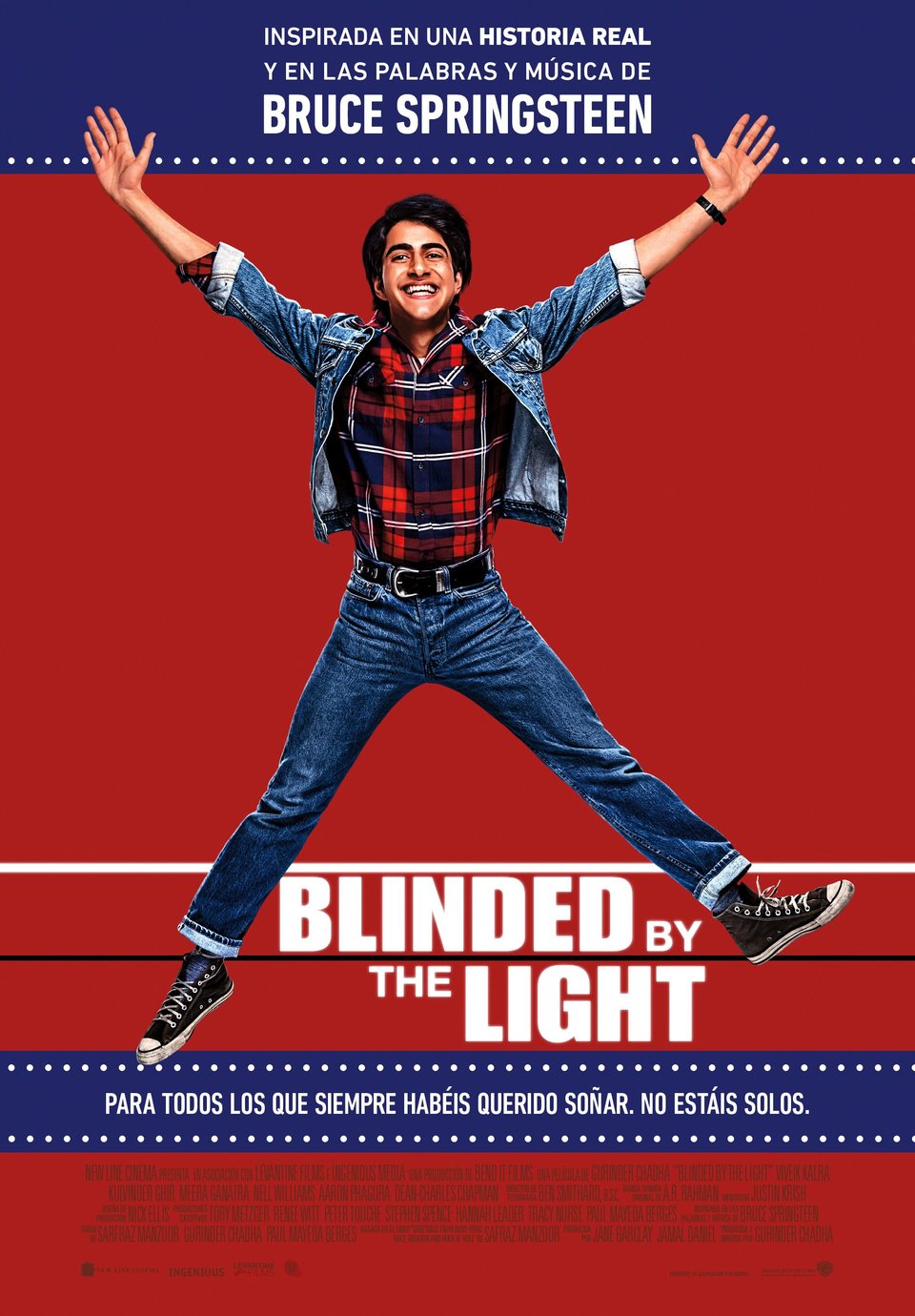 Cartel de Blinded by the Light (Cegado por la luz) - España