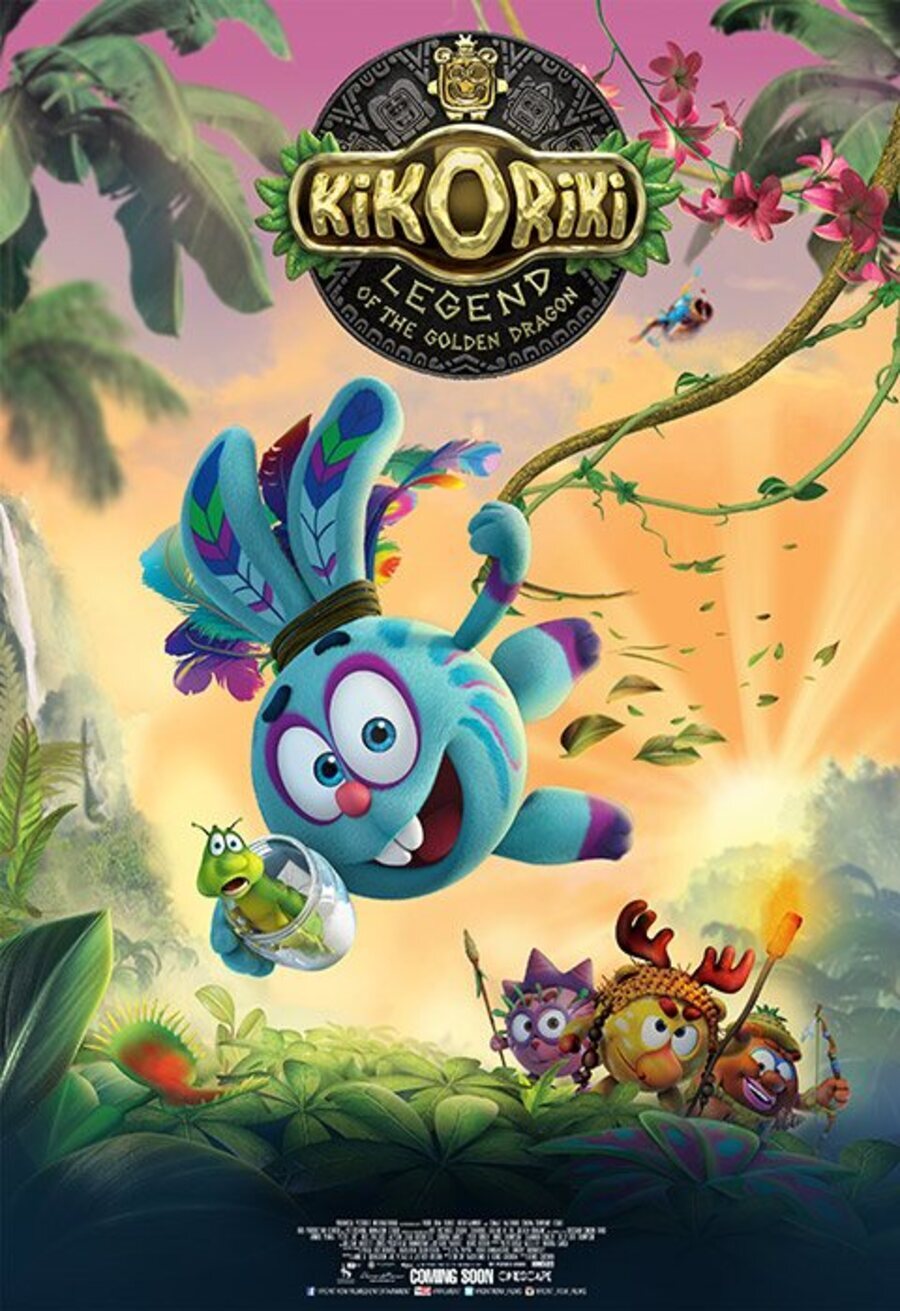 Cartel de Kikoriki. La leyenda del dragón dorado - Kikoriki. Legend of the Golden Dragon