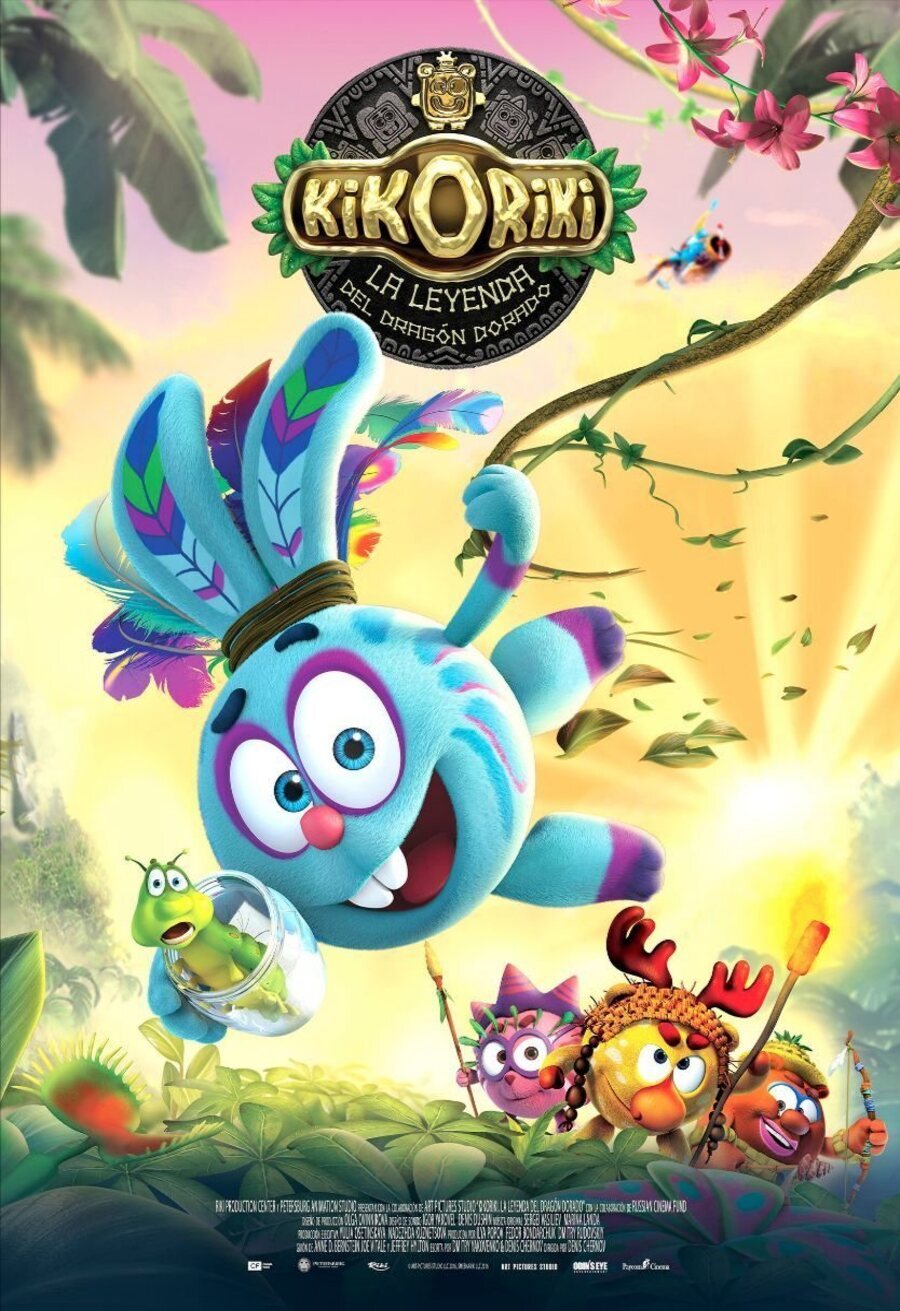 Cartel de Kikoriki. La leyenda del dragón dorado - España