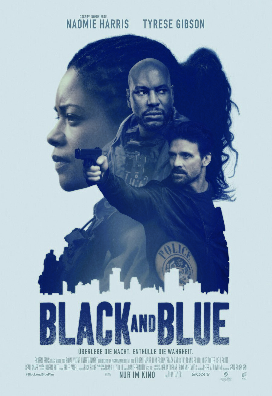 Cartel de Black and Blue - Poster Alemania