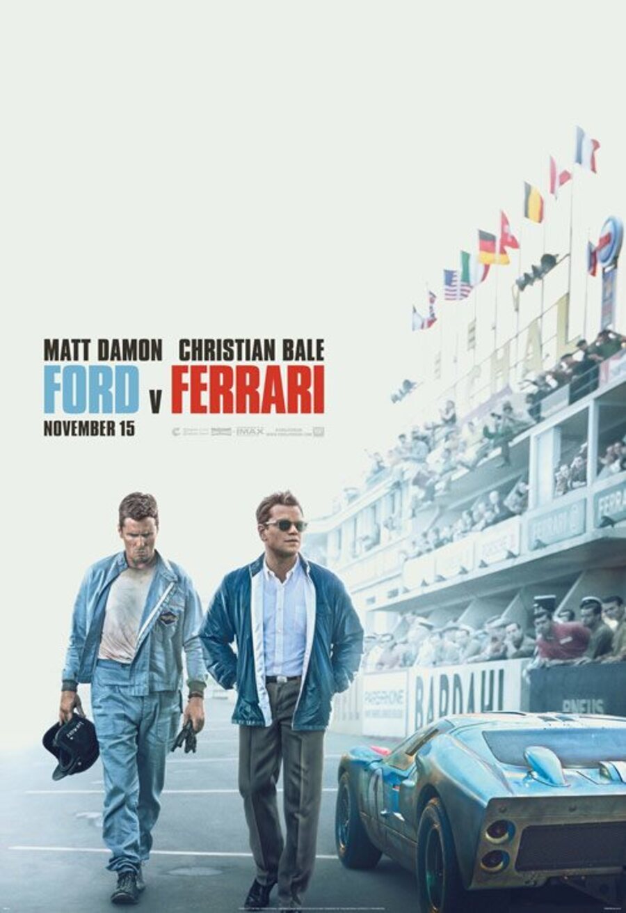 Cartel de Le Mans '66 - Ford v. Ferrari (alternative poster)