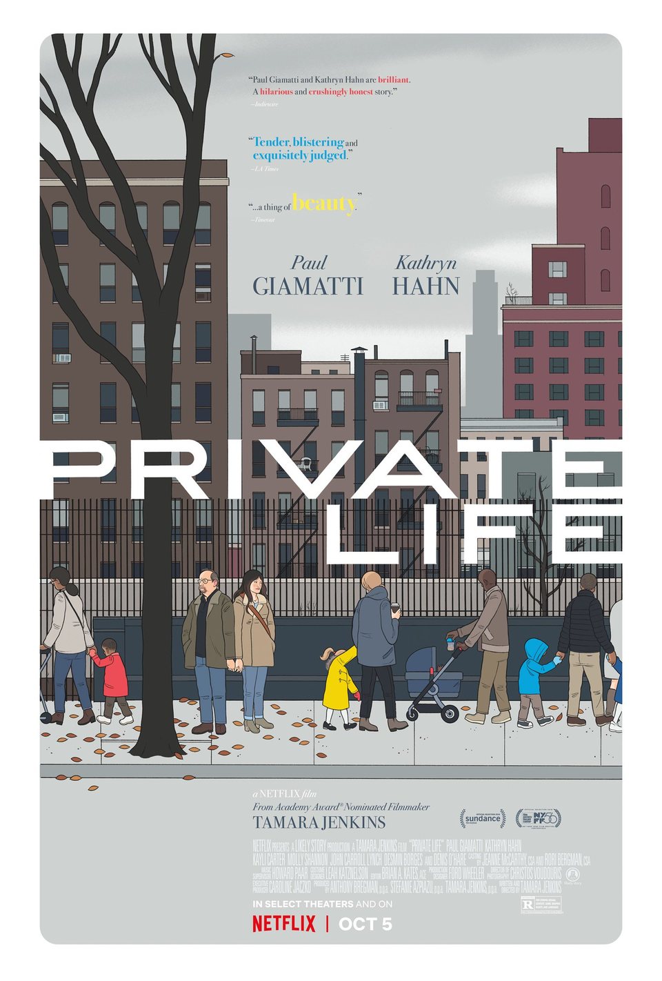Cartel de Vida privada - Private Life