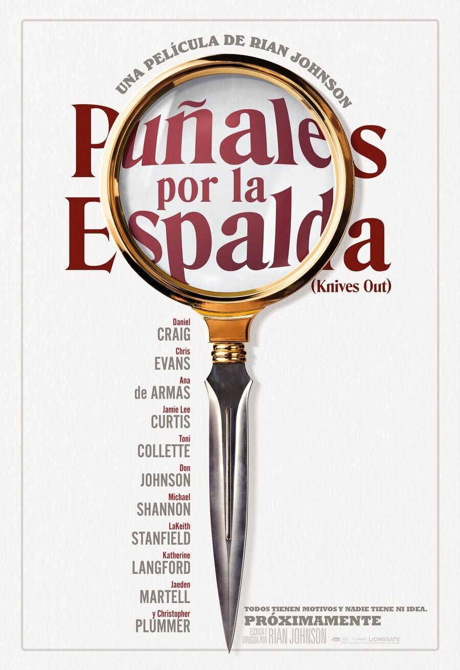 Cartel de Puñales por la espalda - Teaser poster 'Puñales por la espalda'