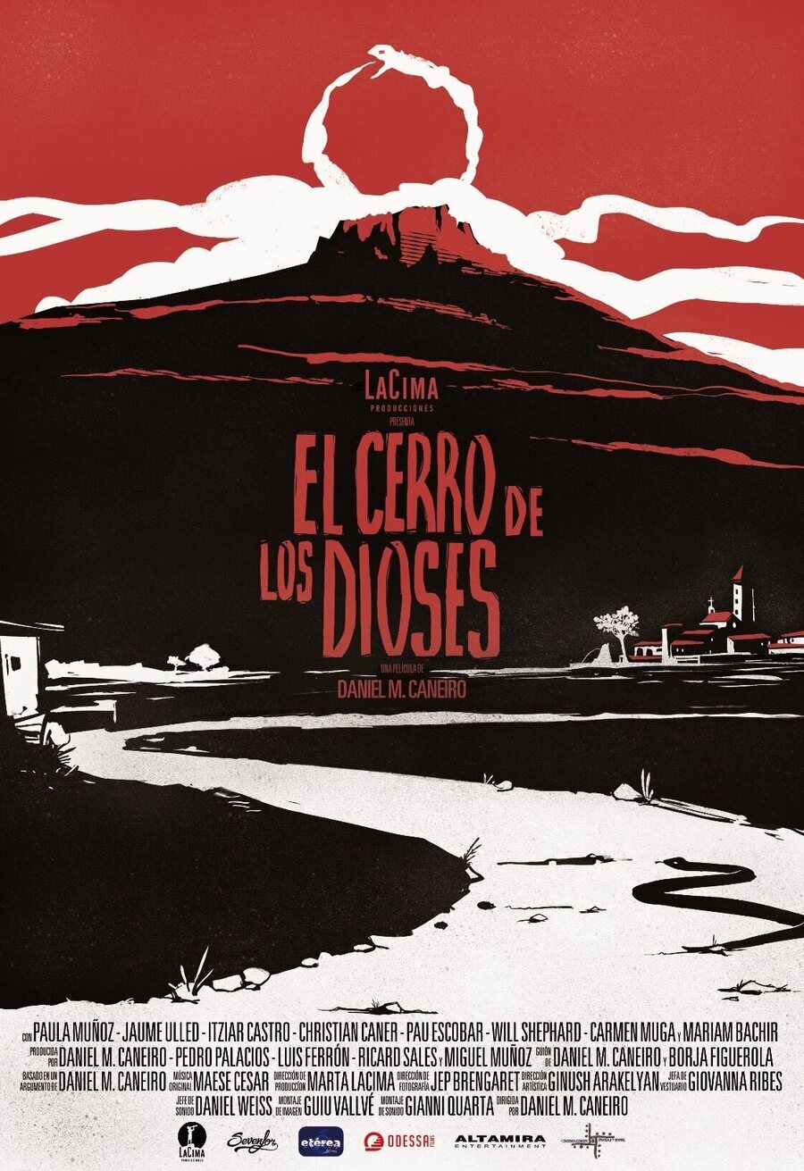 Cartel de El cerro de los dioses - Cartel Oficial