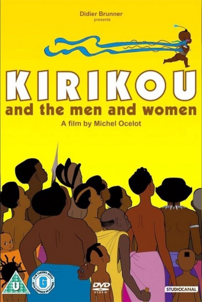 Cartel de Kirikú y los hombres y las mujeres - Internacional