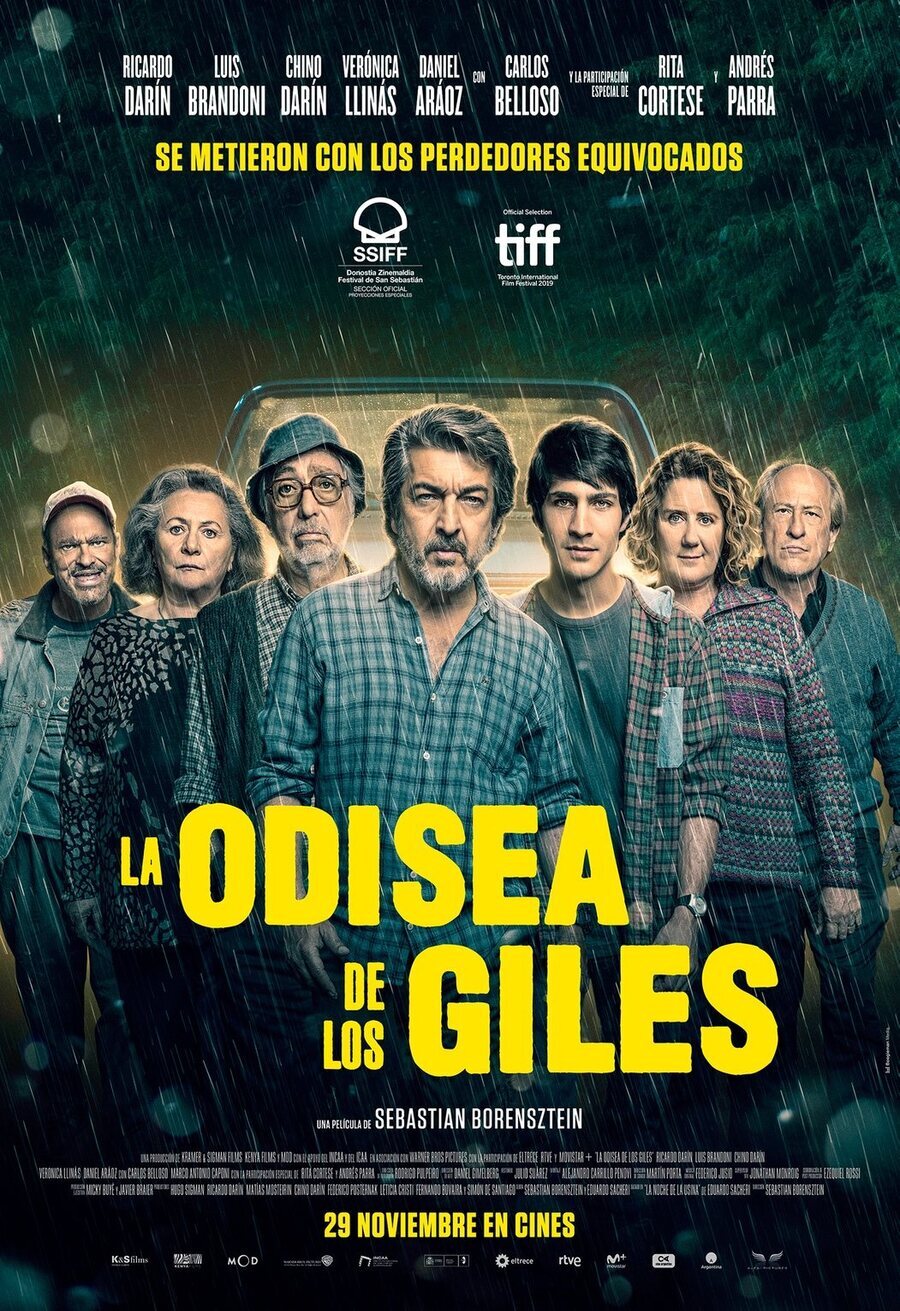 Cartel Cartel final 'La odisea de los Giles' de 'La Odisea de los Giles'